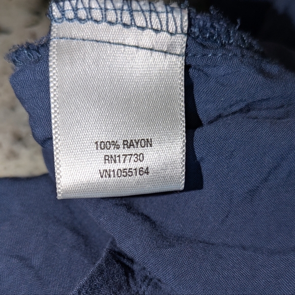 Converse One Star Dusty Blue Gold Back Zipper Sleeveless Pleated Front Romper - Picture 4 of 5